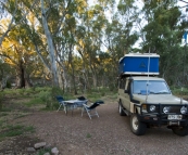 Spending the night in Mount Remarkable National Park