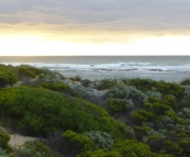 Nora Creina sunset from the shack