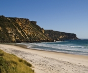 Salmon Beach in Point D\'entrecasteaux National Park