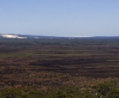 View of the coast toward Point D\'entrecasteaux from Mount Chudalup