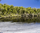 Pool along the Deep River near Walpole