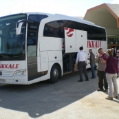 The bus from Antalya to Fethiye