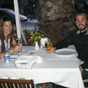 Grabbing a bite to eat in Bodrum