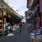 The street-side stalls in Antalya\'s old town Kaleici