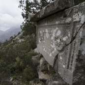 Termessos tombs in one of the necropolis
