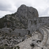 The Termessos amphitheater