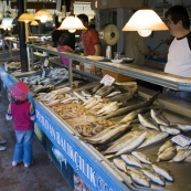 Fethiye's fish market