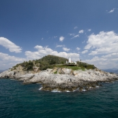 Tersane Island and its lighthouse