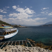 Anchored for lunch on Tersane Island