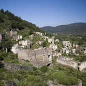 The ghost town of Kayakoy