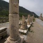 Colonnaded street at Ephesus