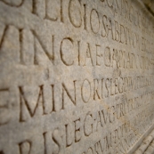 Inscriptions in the Library of Celsus