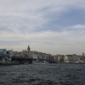 Bridge crossing the Goldern Horn from Europe into Asia