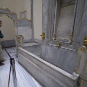 Sultan Ahmet's bathroom inside the harem at Topkapi Palace