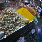 Herbal teas in the Spice Bazaar