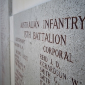 Lone Pine memorial plaques