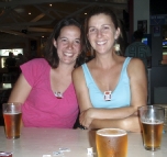 Saucy Gina and Lisa at the Torquay Hotel