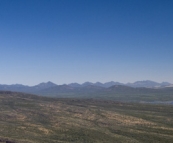 Looking south into Grampians National Park from The Balconies