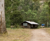 Noonans Hut at Noonans Flat