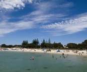 The beach at Rye on the Mornington Peninsula