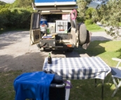 Our campsite at Tidal River