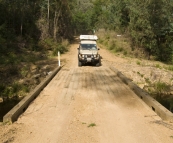 The Tank crossing the Yalmy River