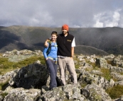 Lisa and Sam at Mount Loch