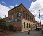 One of the many pubs lining Echuca's streets