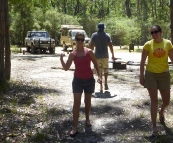 Lisa and Gina in the Grampians