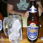 The only time I\'ve ever been served a glass with ice to go along with my beer!