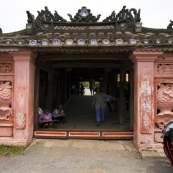 The Japanese Covered Bridge leading into Hoi An\'s old town