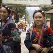 A couple of H'Mong girls we chatted to one afternoon in Sapa