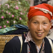 Red Dao people in Sapa