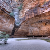 The end of Cathedral Gorge