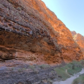 The hiking trail along Cathedral Gorge