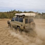 Some of the bulldust on the route between the highway and Purnululu National Park