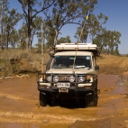 One of the creek crossings on the road to Kalumburu