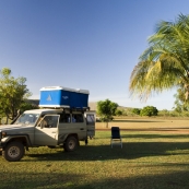 Camping at Kalumburu Mission