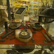 WWII artifacts in the Kalumburu Mission museum