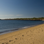 The beach at McGowan's Island