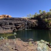 The swimming hole and plunge pool at Manning Falls