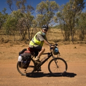 A crazy cyclist tackling the Gibb