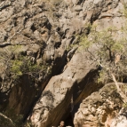 Sam about to enter Tunnel Creek