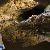 Lisa in Tunnel Creek