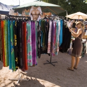 Lisa at the Broome markets