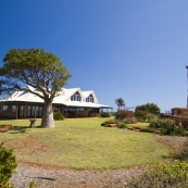 The lighthouse and residence at Gantheaume Point