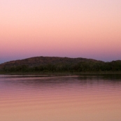 Sunset over Lake Kununurra