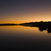 Sunset over Lake Kununurra