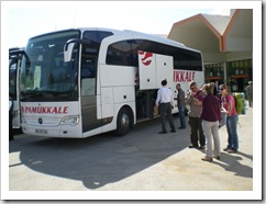The bus from Antalya to Fethiye