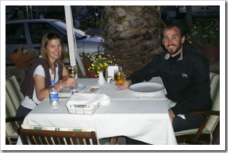 Grabbing a bite to eat in Bodrum